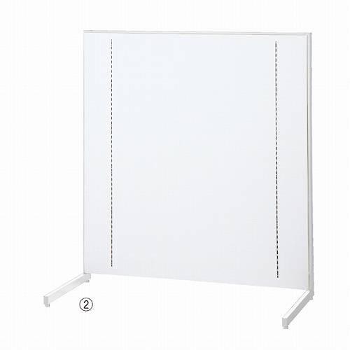 F−PANEL中央片面スチールフレームW120cmホワイト