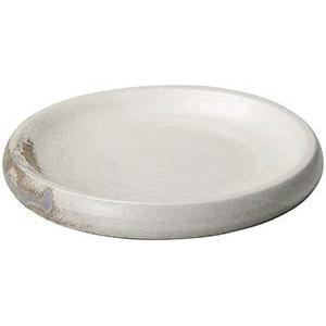 注目ショップ・ブランドのギフト 和食器 灰釉粉引10.0台皿 メ233-047 皿