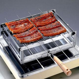 グリルパン 魚焼き器 焼き上手 スタンド付 魚焼き網 焼上手 魚焼きグリル 魚焼きアミ ステンレス カンダ 日本製 家庭用 有元葉子さんさん著書で紹介 Kanda 開業プロ メイチョー Yahoo 店 通販 Yahoo ショッピング
