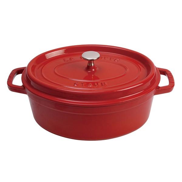 ストウブ ピコ・ココット 楕円 11cm チェリー 40509-807 0.25L