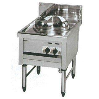 マルゼン ガス式デラックスタイプ中華レンジ 1口レンジ MR-511 LPG(プロパンガス)