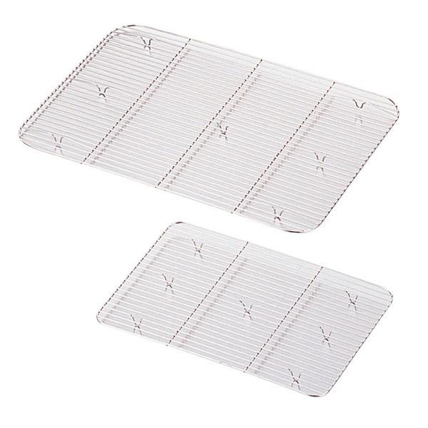 18-8 角バット アミ 4枚取 33304