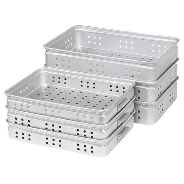 アルミ 穴明番重 110 中