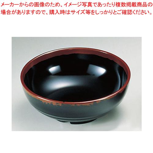 メラミン「長次郎窯」 丼 AN-69B