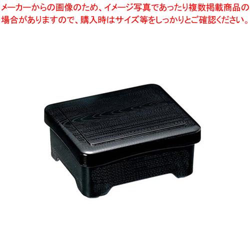 耐熱木目丼重 黒内朱 42012240