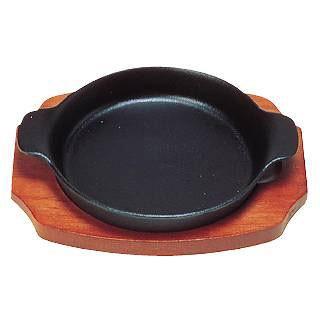 三和　ステーキ皿　深丸型B　15cm