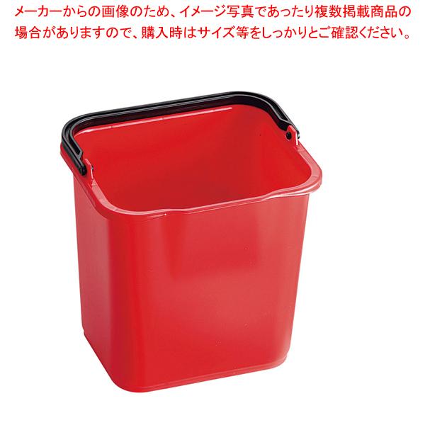 トラスト スクエアバケット 5265 4.7L レッド