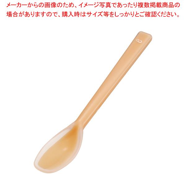 ピティスプーン シリコン一体タイプ 深型 オレンジ