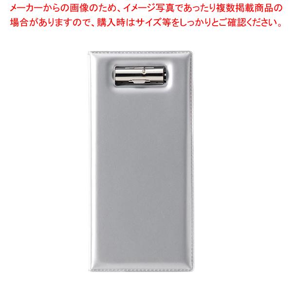 えいむ ビニール二ッ折伝票ホルダー BH-101 シルバー