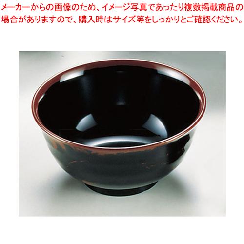 メラミン「長次郎窯」 羽反り丼(大) AN-60B