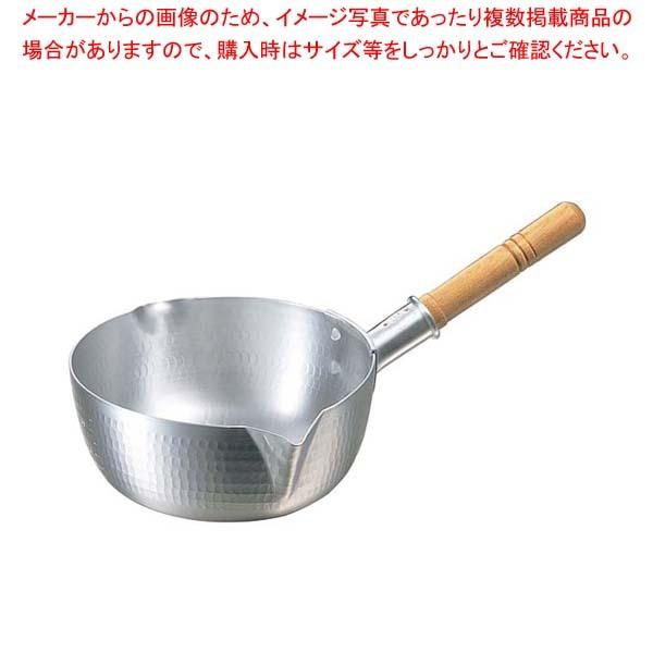 アルミ 打出ペリカン 雪平鍋(目盛付)19.5cm