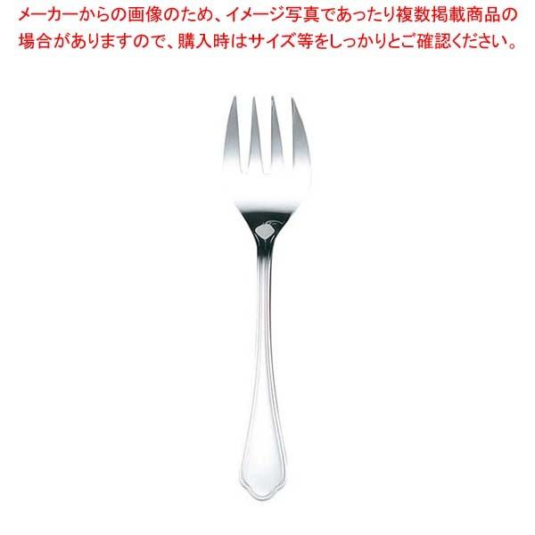 EBM 洋白 シェルブール(銀メッキ付)サービスフォーク
