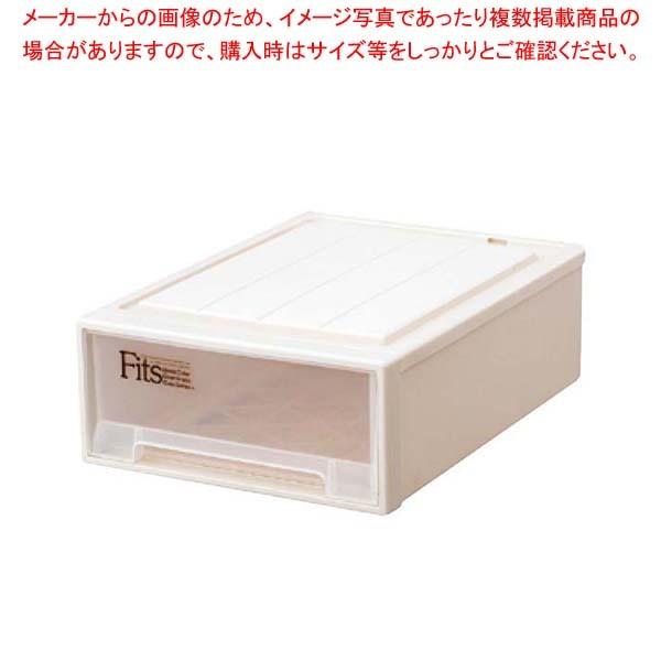 フィッツ クローゼット収納ケース S-53 CAP(カプチーノ)