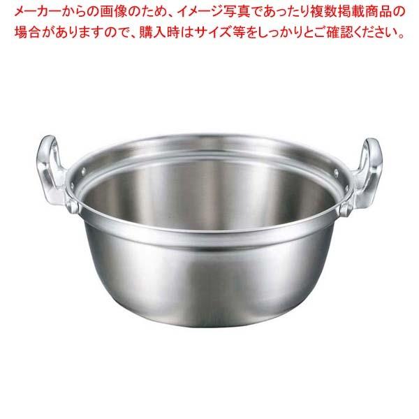 【まとめ買い10個セット品】 EBM ビストロ 三層クラッド 料理鍋 33cm【 IＨ・ガス兼用鍋 】