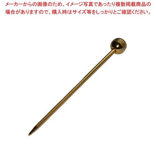 EBM カクテルピック(12本入)アース ゴールド