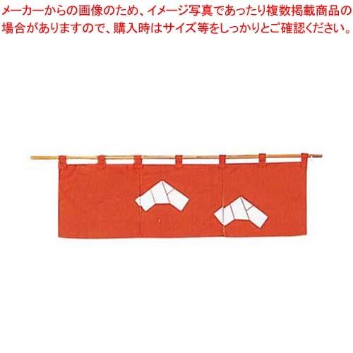 文 のれん N107-01 茶 850×250