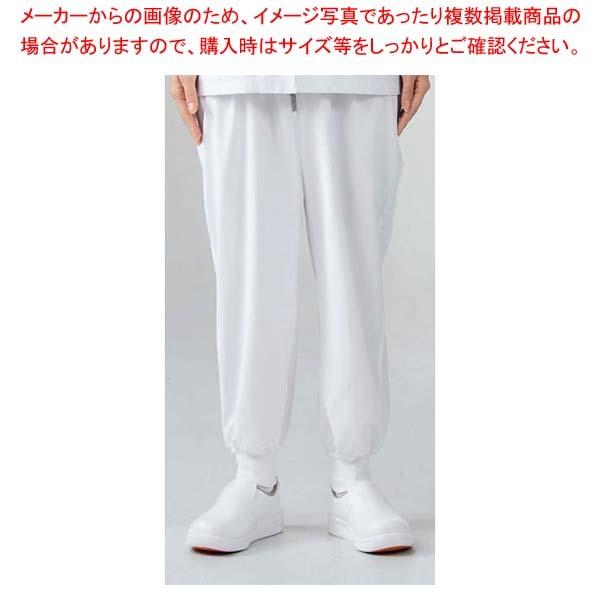 男女兼用パンツ 7-521 白 LL