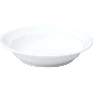 おぎそ 軽量高強度磁器 ハーフリムスープ皿 19cm 1192-0000