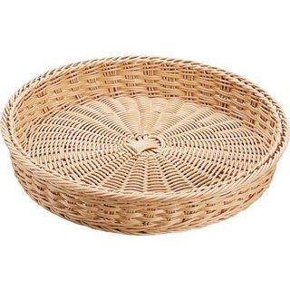 抗菌樹脂 丸型バスケット DS107 37型 ナチュラル