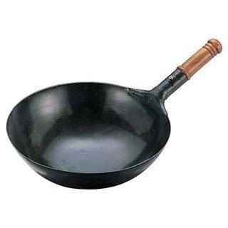 山田 鉄打出木柄北京鍋 33cm 業務用厨房機器 カタログ掲載 プロ仕様 ポイント消化 厨房器具 製菓道具 おしゃれ 飲食店