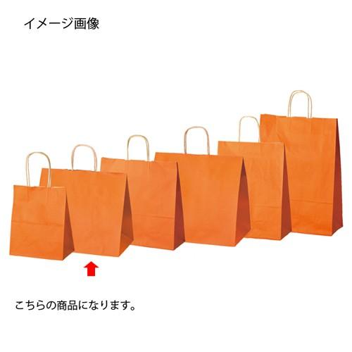 大阪のショップ 【まとめ買い10個セット品】カラー手提げ紙袋 オレンジ