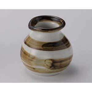 和食器 ユ303-068 錆渦そば徳利(小)