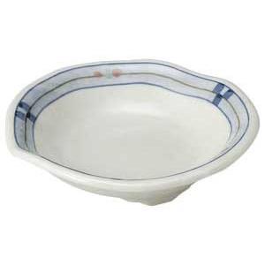 和食器 ミ480-178 キューヴ 三ツ足波渕5.0鉢