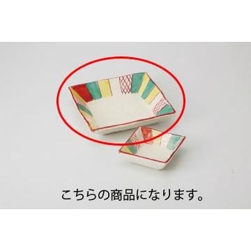 和食器 紙風船 角刺身皿 37K068-39 まごころ第37集