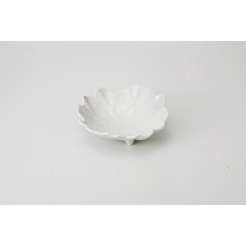 和食器 紫吹き 葉型浅鉢 37K086-07 まごころ第37集 雲錦菓