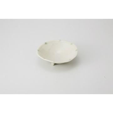 和食器 織部点紋 三足向付 37Q090-12 まごころ第37集