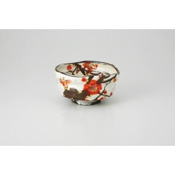 和食器 紅梅(無鉛) 小鉢 37Q032-09 まごころ第37集