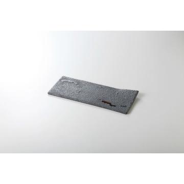 和食器 和錆 渕折焼物皿 37Q158-02 まごころ第37集