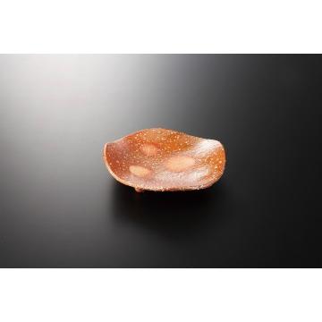 和食器 伊賀焼〆 変形楕円向付 37Y017-01 まごころ第37集