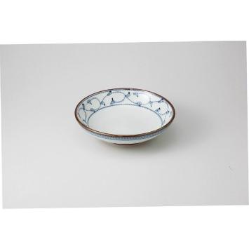 和食器 とちり唐草 7.5めん皿 37Y061-23 まごころ第37集