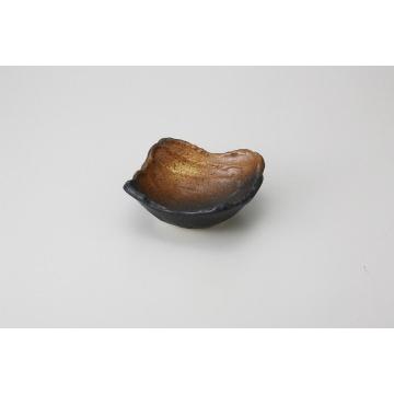 和食器 黒備前吹き 荒ソギ14cm小鉢 37H101-20 まごころ第37集