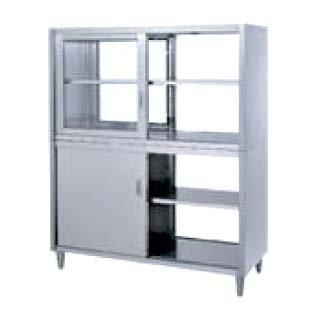 シンコー業務用食器戸棚両面 CGW-12075 1200×750×1800