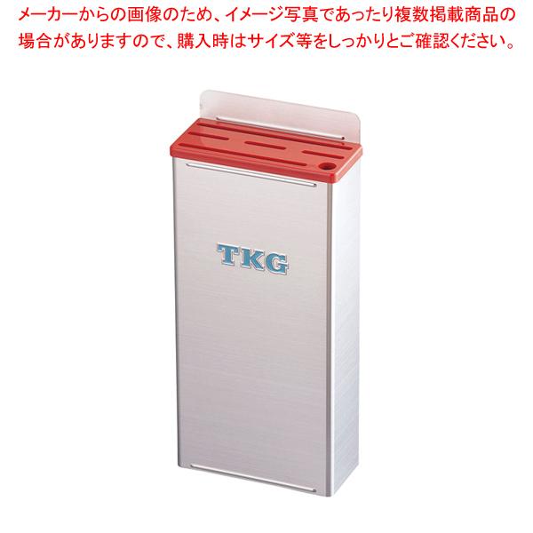 TKG18-8プラ板付カラーナイフラック 小 Bタイプ 赤 :2-0215-0502:厨房卸問屋名調 - 通販 - Yahoo!ショッピング