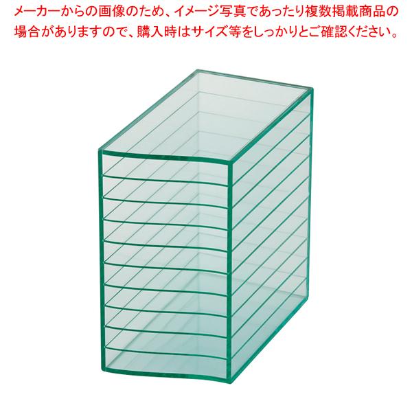 えいむ アクリル10段クリアーホルダー ケース HC-4 伝票ホルダー Aim（えいむ） 伝票ホルダー 業務用】