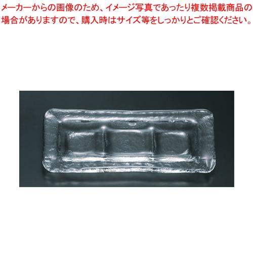 付出 三ッ目皿 05-179【 食器 ガラス食器 】｜meicho