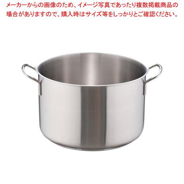 ムラノ インダクション 18-8 ステンレス 寸胴鍋 蓋無 28cm - 調理器具