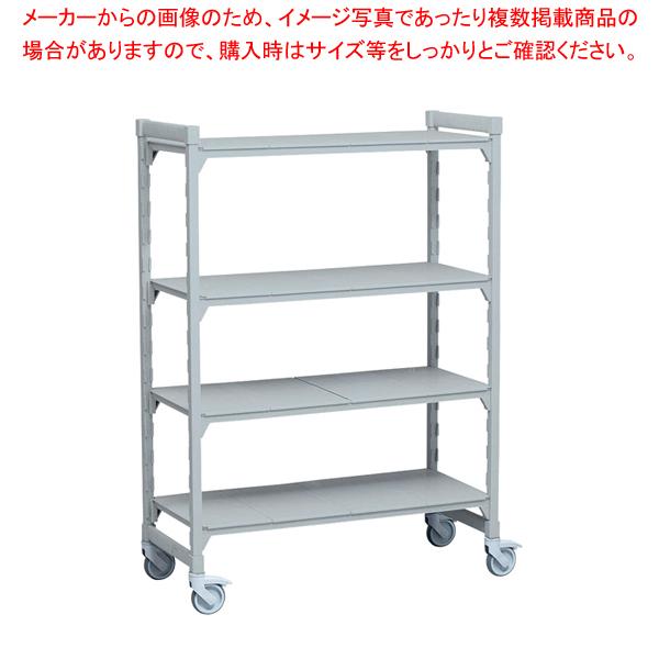 610ソリッド移動カムシェルビングセット 61×122×H170cm 4段【人気 おすすめ 業務用 販売 通販】 新作モデル 家具、インテリア 610ソリッド移動カムシェルビングセット 61× 61×H170cm 4段