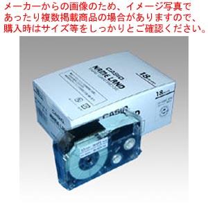カシオ ネームランド用テープカートリッジ XR-18WE-5P-E 白　黒文字 5巻(1巻8m)