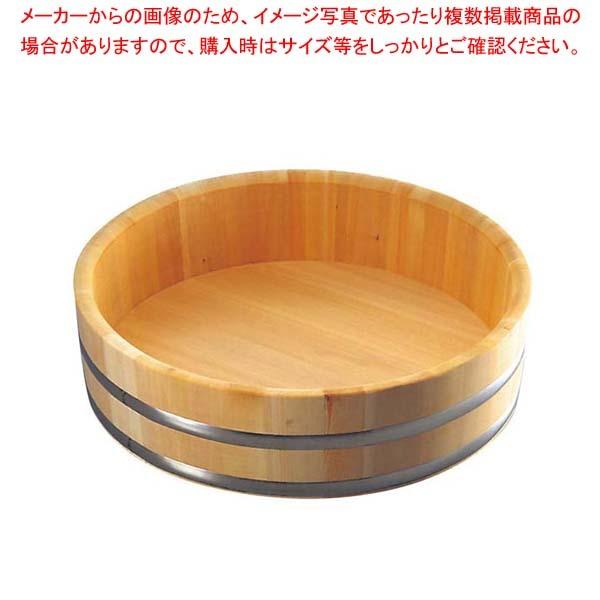 さわら 特上飯台 ステンタガ底竹巻 60cm 4升 34-46