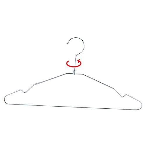 スチール製ハンガー W38cm クローム 100本