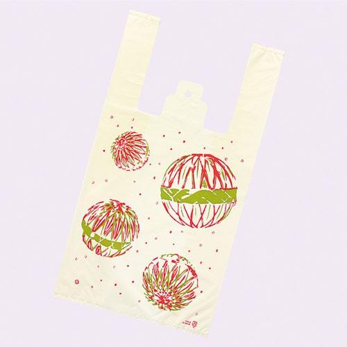 レジ袋 鞠 18×35(23)×横マチ10 6000枚