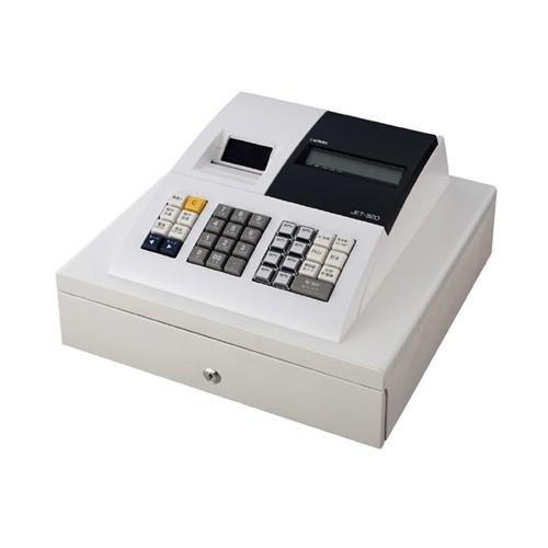 CLOVERレジスター 8部門 JET 320R ホワイト 店舗用レジ