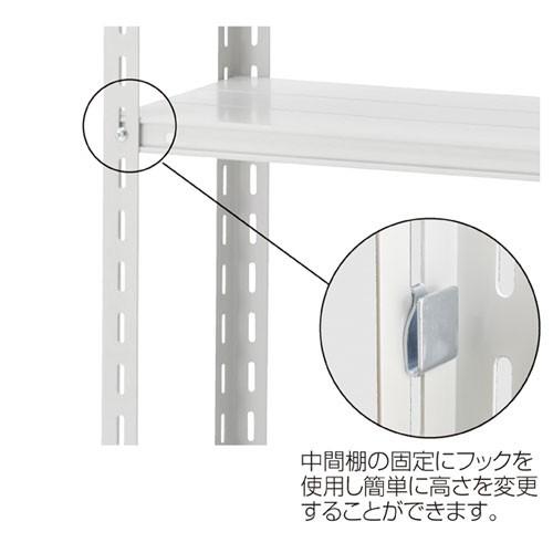 軽量ラック 120kg/段 3段(H120cm) W120.1×D45.1cm 【メーカー直送/代金引換決済不可】｜meicho｜02