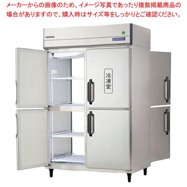 フクシマガリレイ パススルー冷凍冷蔵庫 タテ型 両面扉 GPD-121PM1