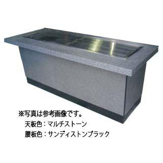 IKK 業務用 お好み焼きカウンター ラインミガキ仕様 IM-8240L 【お好み焼きテーブル グリドル 鉄板焼き器 鉄板焼き機】 メーカー直送/代引不可【納期1ヶ月程】