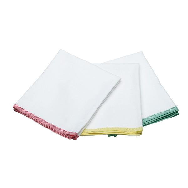 日東紡の新しいふきん 赤(1袋12枚入)